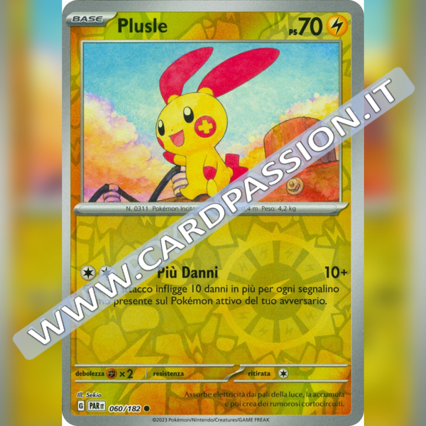 060/182 Plusle Reverse | Paradosso Temporale