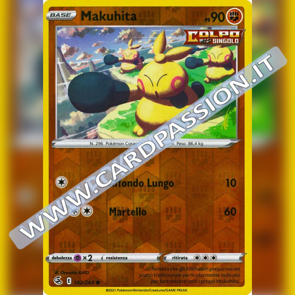 142/264 Makuhita Reverse | Colpo Fusione - Card Passion