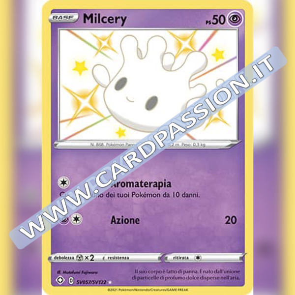 SV057/SV122 Milcery Baby Shiny | Destino Splendente - Card Passion