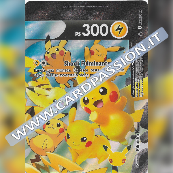 SWSH140 Pikachu V Unione | Gran Festa - Card Passion