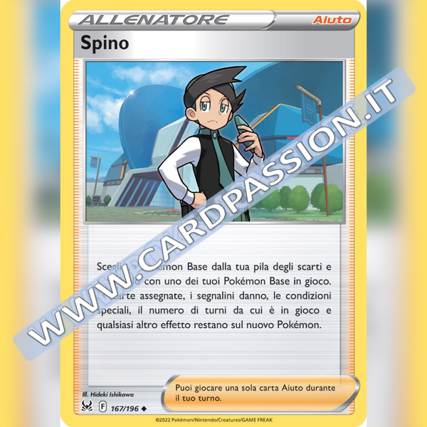 167/196 Spino | Origine Perduta - Card Passion