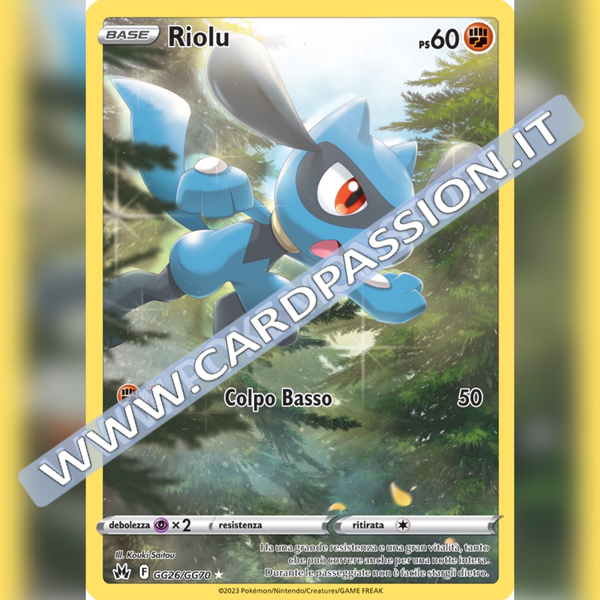 GG26/GG70 Riolu Galleria di Galar | Zenit Regale
