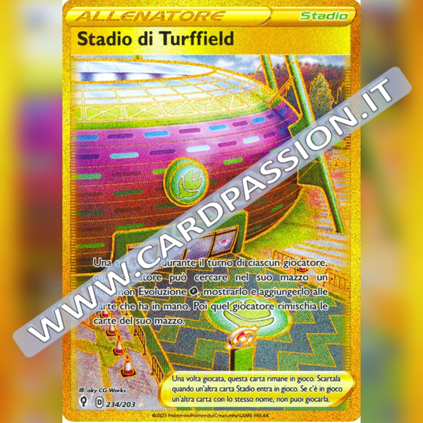 234/203 Stadio di Turffield Gold | Evoluzioni Eteree - Card Passion