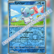 053/197 Cubchoo Reverse | Ossidiana Infuocata