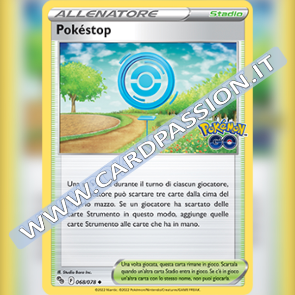 068/078 Pokéstop Non Comune | Pokémon GO - Card Passion