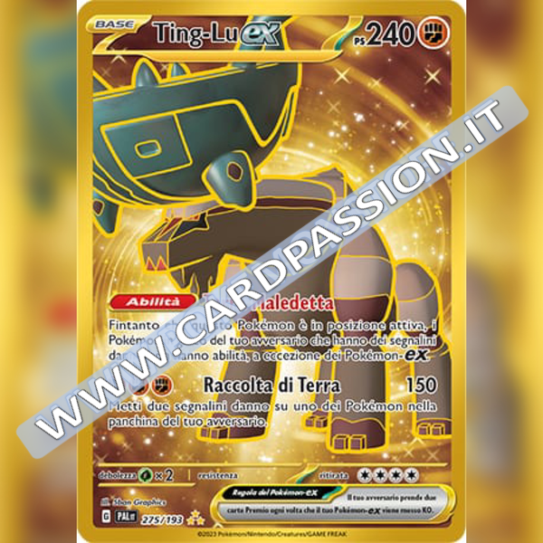 275/193 Ting Lu ex Gold | Evoluzioni a Paldea