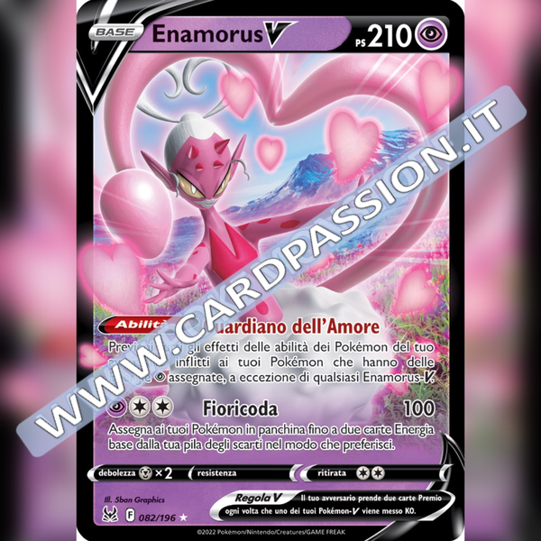 082/196 Enamorus V | Origine Perduta - Card Passion