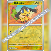 070/167 Helioptile Reverse | Crepuscolo Mascherato