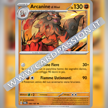 100/167 Arcanine di Hisui Holo | Crepuscolo Mascherato