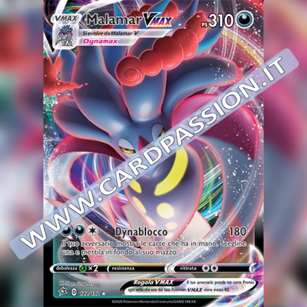 122/192 Malamar VMax | Fragore Ribelle - Card Passion
