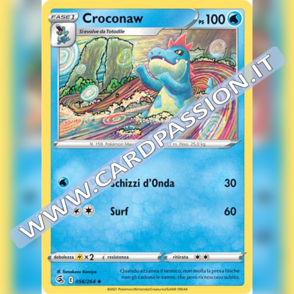 056/264 Croconaw | Colpo Fusione - Card Passion