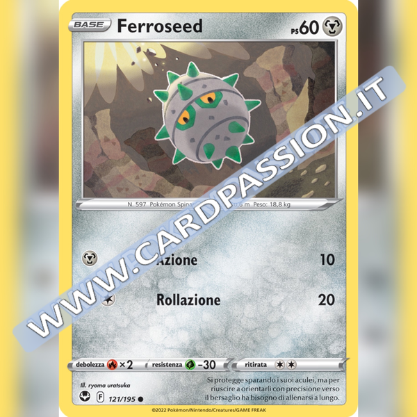 121/195 Ferroseed | Tempesta Argentata