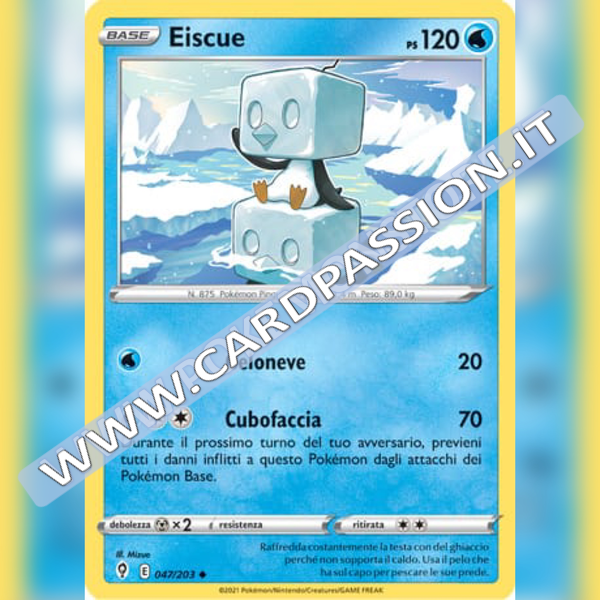 047/203 Eiscue | Evoluzioni Eteree - Card Passion
