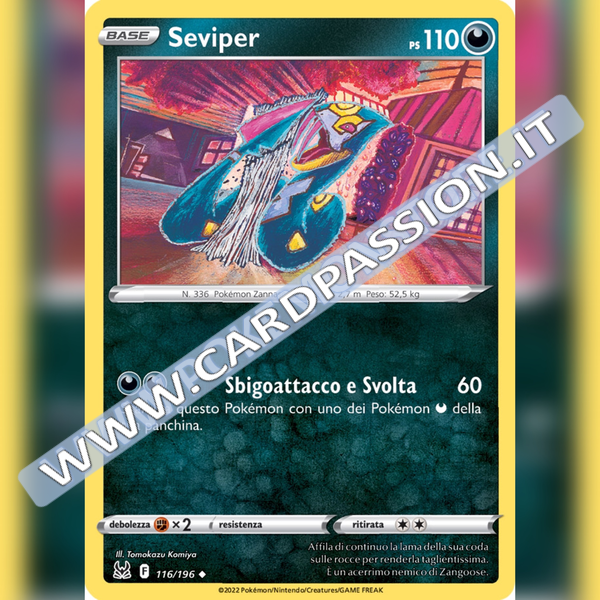 116/196 Seviper | Origine Perduta - Card Passion