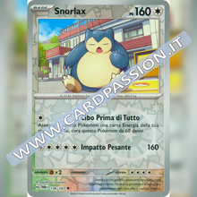 136/167 Snorlax Reverse | Crepuscolo Mascherato