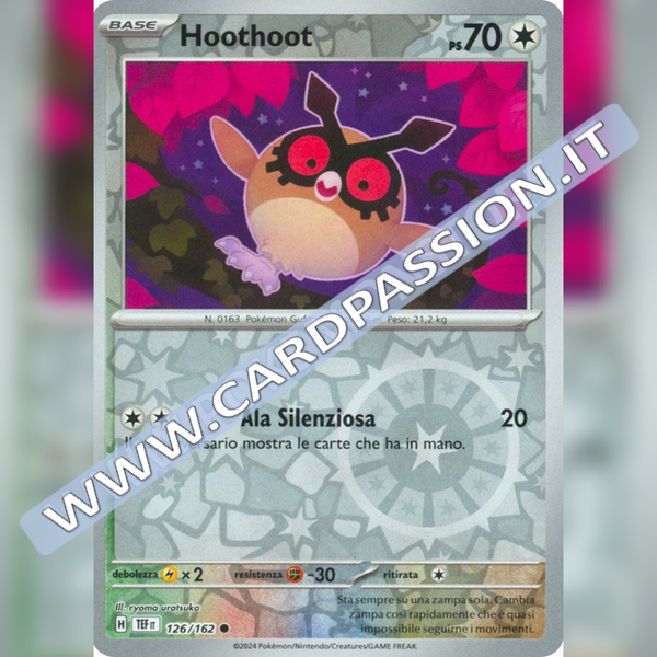 126/162 Hoothoot Reverse | Cronoforze