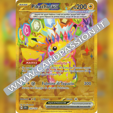 247/191 Pikachu ex Teracristal Gold | Scintille Folgoranti