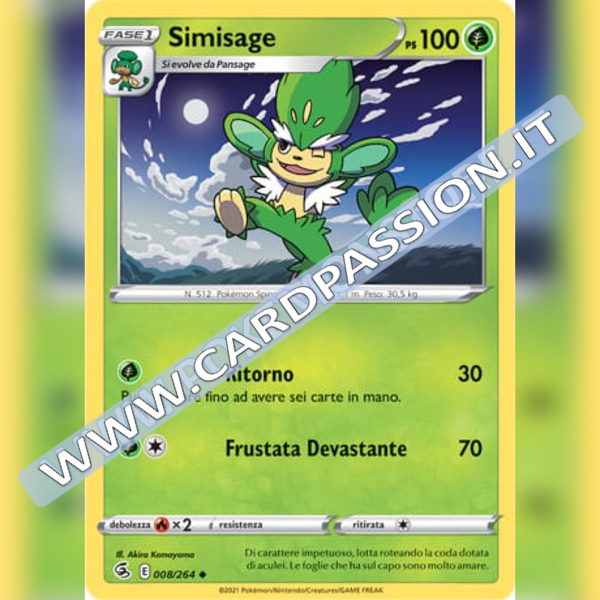 008/264 Simisage | Colpo Fusione - Card Passion