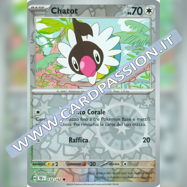 132/162 Chatot Reverse | Cronoforze