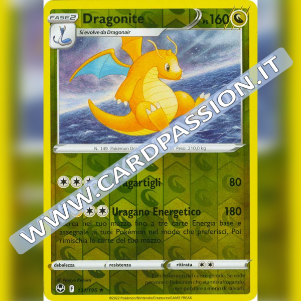131/195 Dragonite Reverse | Tempesta Argentata