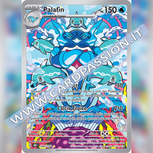 200/197 Palafin Illustrazione Rara | Ossidiana Infuocata