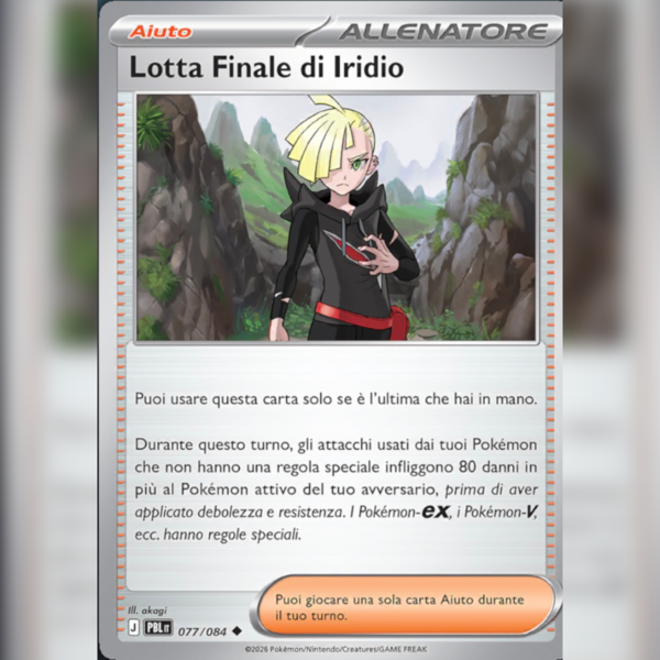 077/084 Lotta Finale di Iridio | Buio Pesto