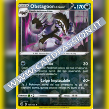 161/264 Obstagoon di Galar Reverse | Colpo Fusione - Card Passion