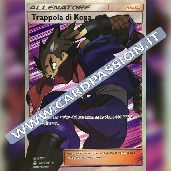 211/214 Trappola di Koga (Full Art) | Legami Inossidabili - Card Passion