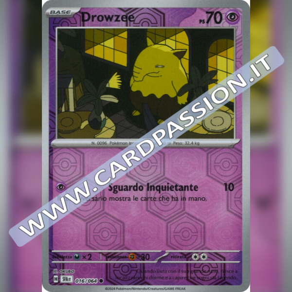 016/064 Drowzee Reverse | Segreto Fiabesco