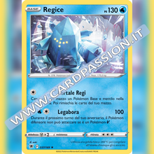 037/189 Regice Rara | Lucentezza Siderale - Card Passion