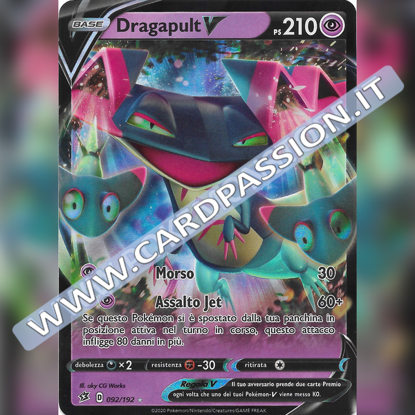 092/192 Dragapult V | Fragore Ribelle