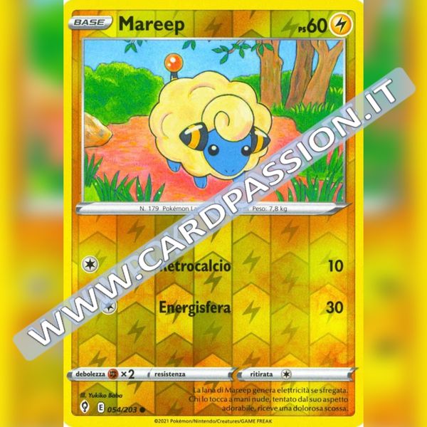 054/203 Mareep Reverse | Evoluzioni Eteree - Card Passion