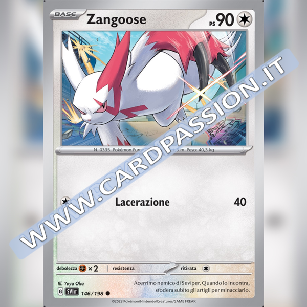 146/198 Zangoose | Scarlatto e Violetto