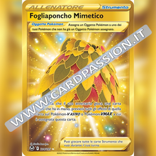 214/195 Fogliaponcho Mimetico Gold | Tempesta Argentata