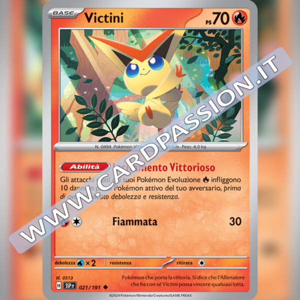 021/191 Victini | Scintille Folgoranti