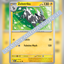063/191 Zebstrika | Scintille Folgoranti