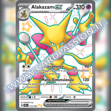 215/091 Alakazam ex Ultra Shiny | Destino di Paldea