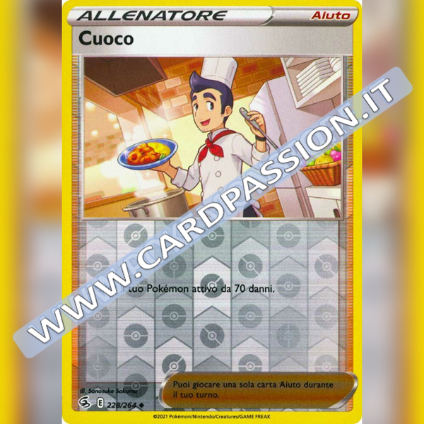 228/264 Cuoco Reverse | Colpo Fusione - Card Passion