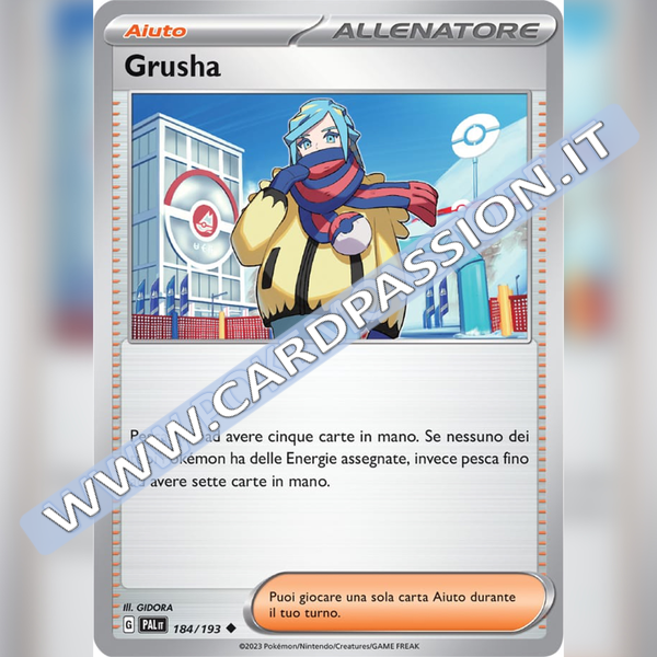 184/193 Grusha | Evoluzioni a Paldea