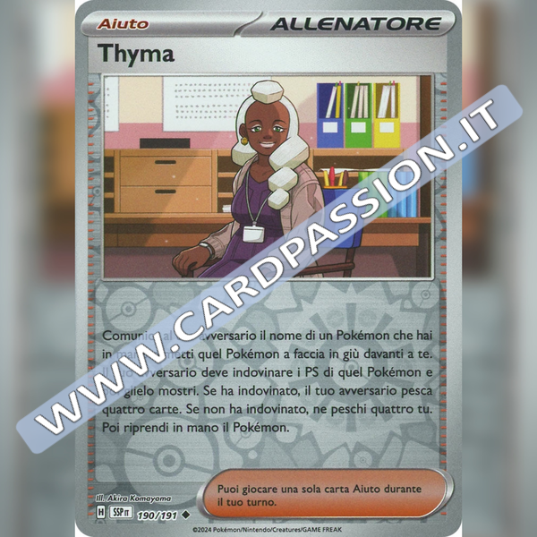 190/191 Thyma Reverse | Scintille Folgoranti