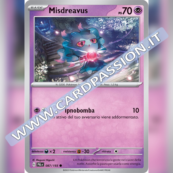 087/193 Misdreavous | Evoluzioni a Paldea