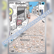 204/198 Slowpoke Illustrazione Rara | Scarlatto e Violetto