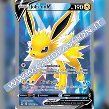 177/203 Jolteon V (Full Art) | Evoluzioni Eteree - Card Passion