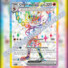 157/142 Cinderace ex Teracristal (Full Art) | Corona Astrale