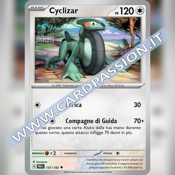 157/182 Cyclizar | Paradosso Temporale