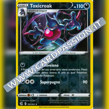 166/264 Toxicroak Reverse | Colpo Fusione - Card Passion