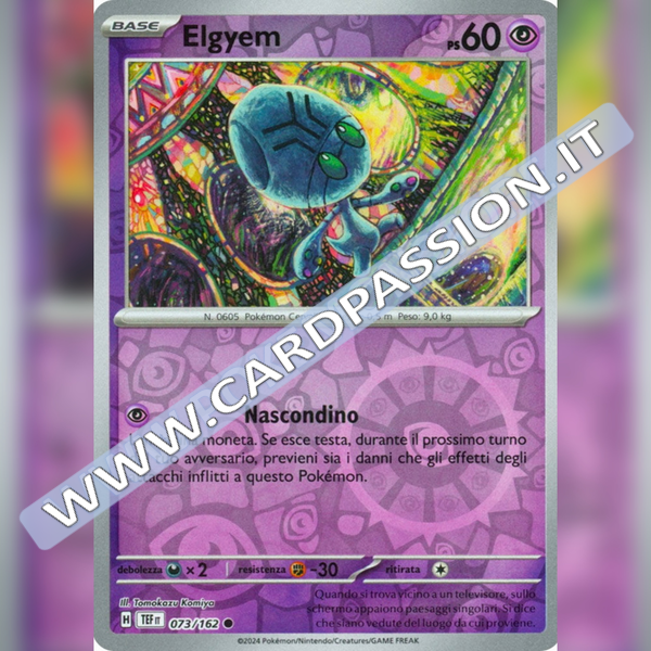 073/162 Elgyem Reverse | Cronoforze