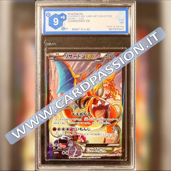 276/XY-P Charizard EX | Promo (JAP) - Graad 9 (Digital) - Card Passion