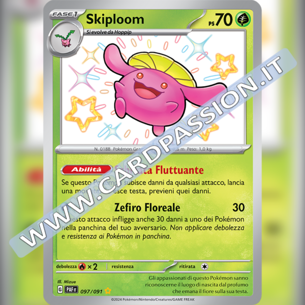 097/091 Skiploom Shiny | Destino di Paldea