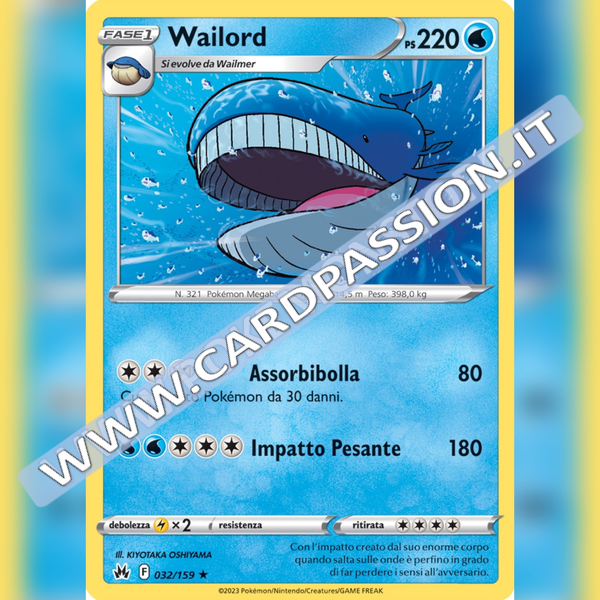 032/159 Wailord | Zenit Regale